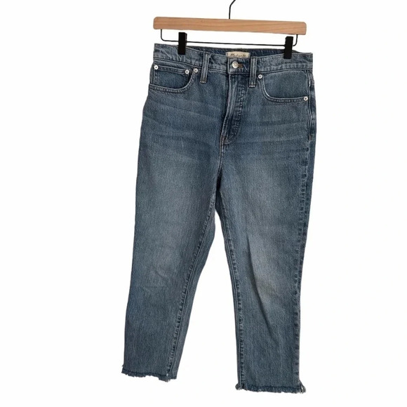 Madewell the Perfect Vintage Jean in size 27 Straight leg lighter Wash - Picture 3 of 9